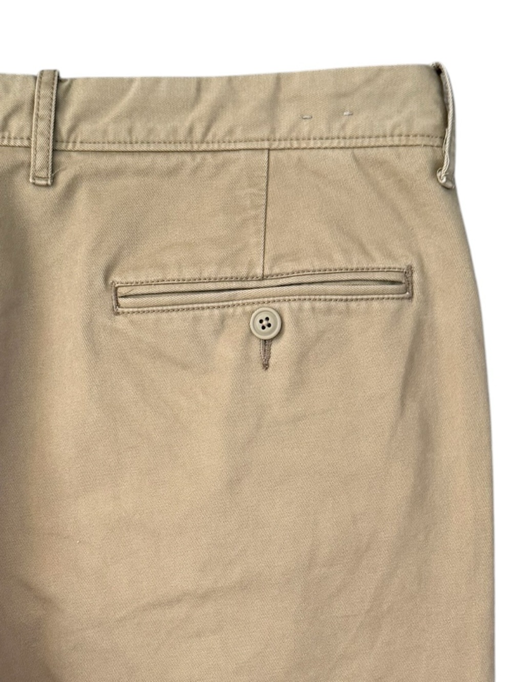 J. Crew 770 Straight Broken-In Chino Pants Khaki Tan 34x34 100% Cotton - Picture 4 of 15